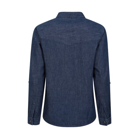 Mountain Warehouse Womens/Ladies Darla Denim Shirt (Blue) - Image 3