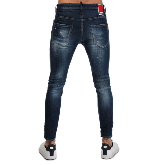 Men's DSquared2 Paint Jeans in Denim