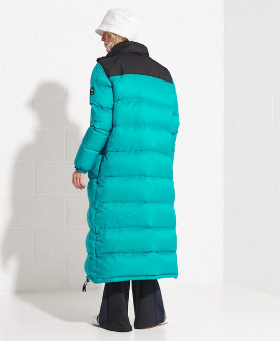 Superdry Code Longline Down Puffer Coat