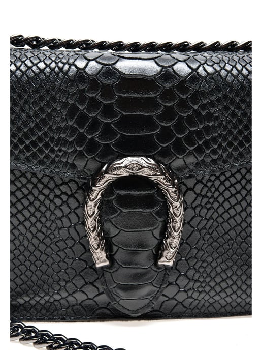 Renata Corsi SS22 RC 8089 Black Leather Bag - Image 3