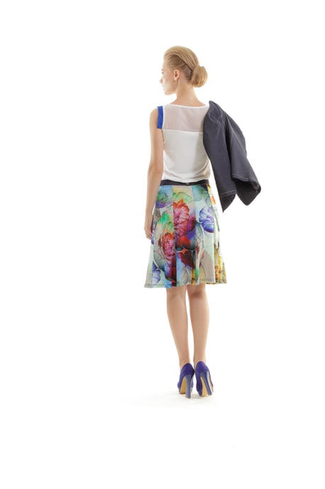 Rok met bloemenprint - Image 3