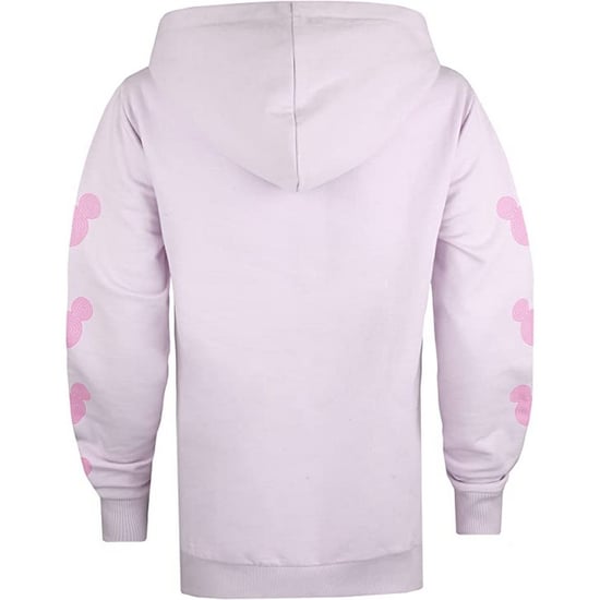 Disney Womens/Ladies Trip Mickey Mouse Hoodie (Lavender)