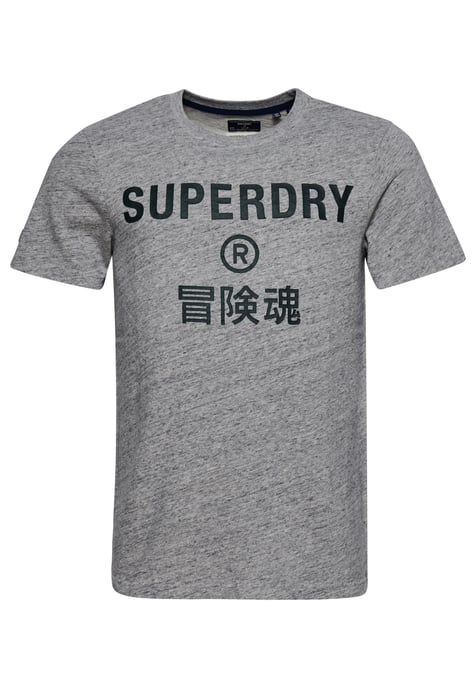 Superdry Vintage Corporation Logo Marl T-Shirt