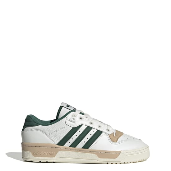 Men's adidas Originals Rivalry Low Premium Shoes in White Green