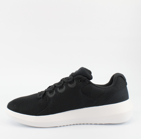 Under Armour Ripple 2.0 Black Textile Mens Lace Up Trainers - Image 3