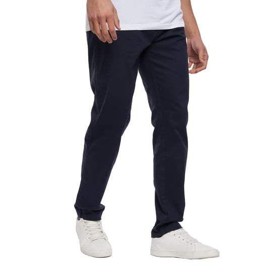 Crosshatch Mens Roysden Chinos (Navy) - Image 4