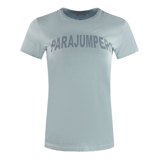 Parajumpers Cristie T-shirt med logotyp, dampblå - Image 1