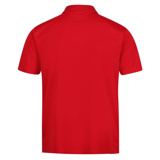 Regatta Mens Pro Moisture Wicking Polo Shirt (Classic Red)