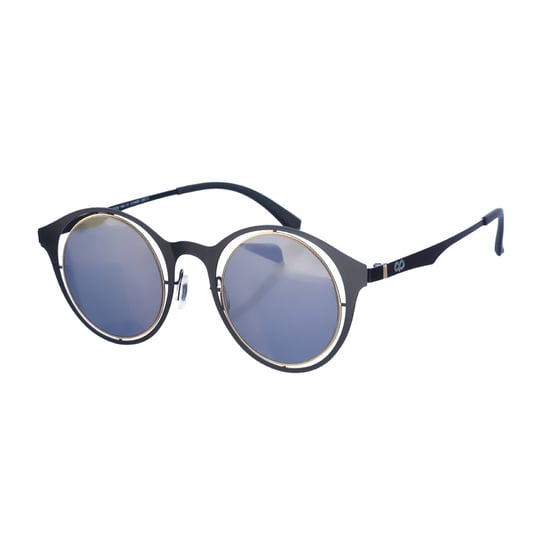 JAPO women's round shape metal sunglasses