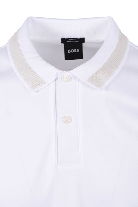 Boss H-phillipson 199 Polo Shirt White - Image 2