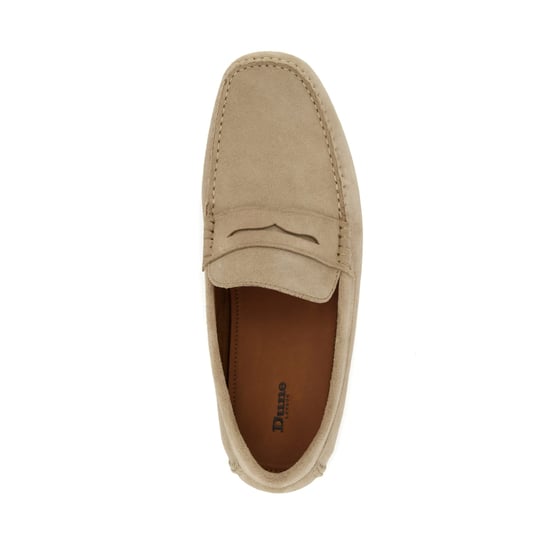 Dune Mens BRADLAY Square-Toe Moccasin Loafers Bradlay