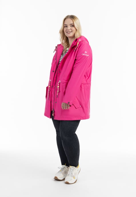 Schmuddelwedda Grote maat regenjas bridgeport Dames ROZE-280 - Image 2