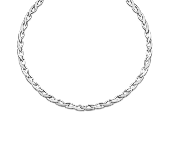 Orphelia Dames 925 Sterling Zilveren Set: Ketting + Armband - Zilver SET-042 - Image 2