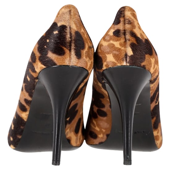 Balenciaga Leopard Print Pumps in Multicolor Pony Hair - Image 5