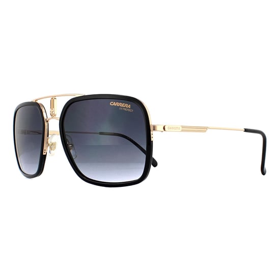 Carrera Aviator Mens Gold Black Dark Gray Gracient zonnebril - Image 2