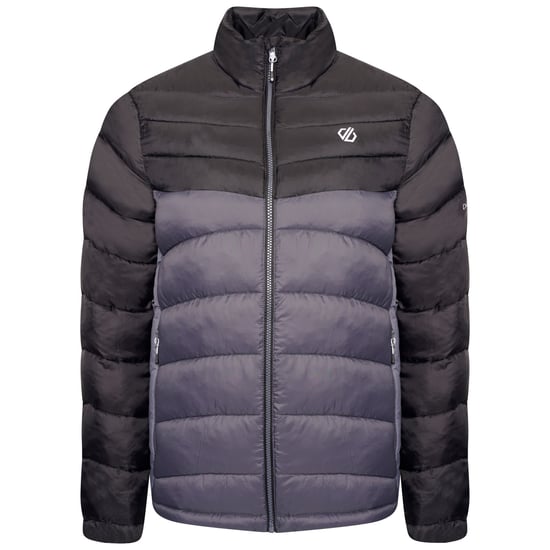 Dare 2B Mens Precipice Insulated Padded Jacket (Black/Ebony Grey)