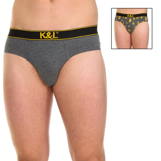 Pack-2 Slips Funny breathable fabric KL2007 man