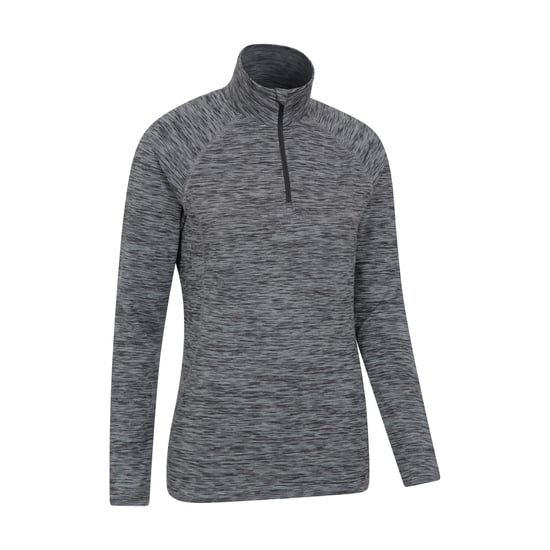 Mountain Warehouse Womens/Ladies Bend & Stretch Half Zip Midlayer (Black) - Image 3