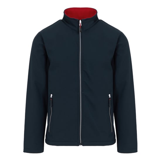 Regatta Ascender Fleecejacka för herrar (Marin/Classic Red) - Image 1