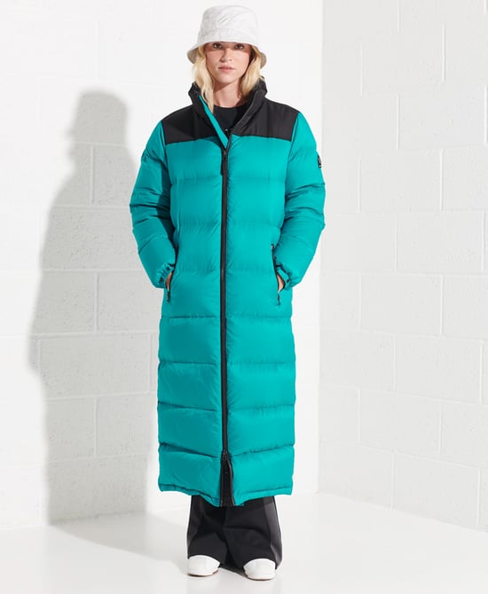 Superdry Code Longline Down Puffer Coat