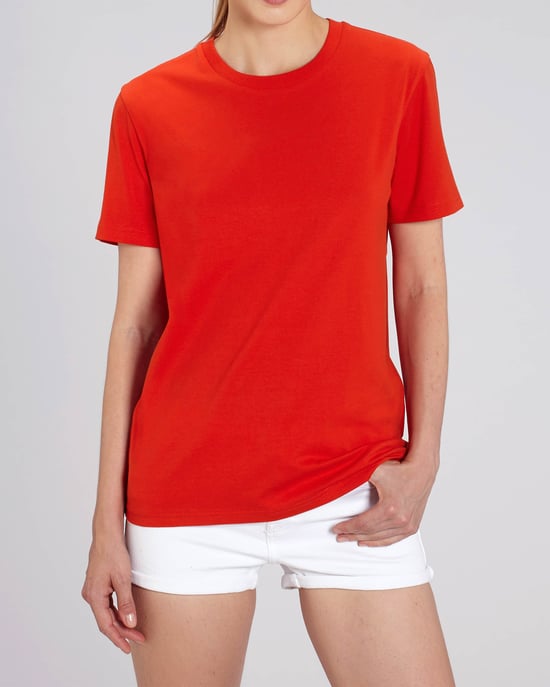 Nauli Unisex Regular Fit T-Shirt in Red