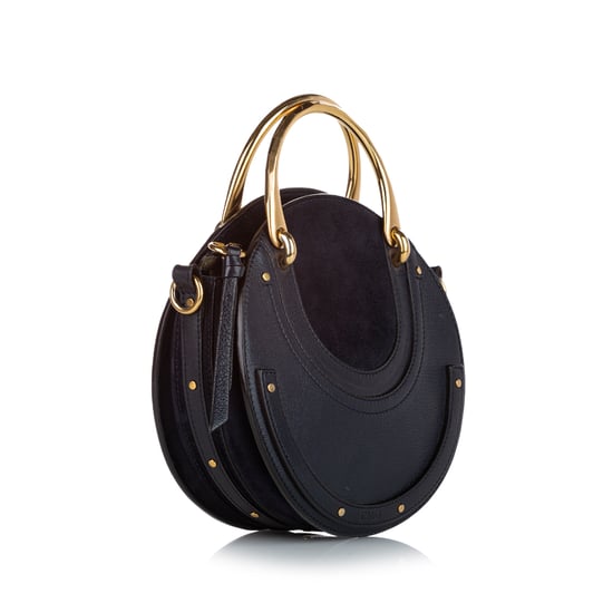 Vintage Chloe Pixie Leather Satchel Black - Image 2