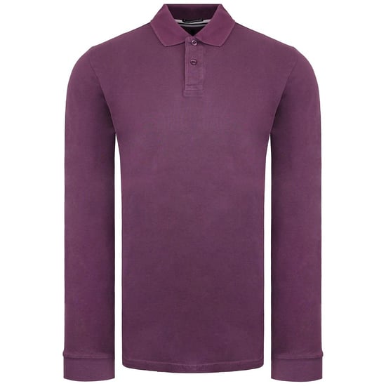 Weekend Offender Austin Mens Dark Grape Polo Shirt