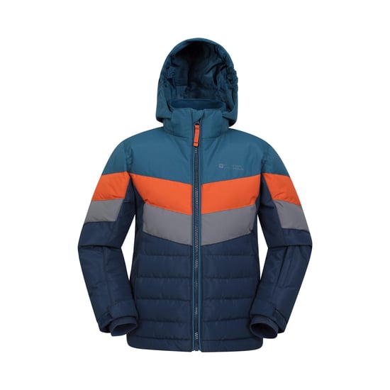 Mountain Warehouse Jasper II vattenavvisande jacka för barn/unga (Medelgrå) - Image 1