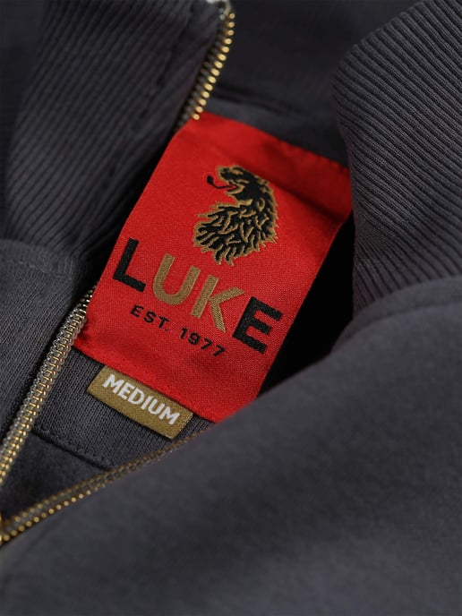 Luke 1977 Higgs Quarter-Zip Sweat Grey