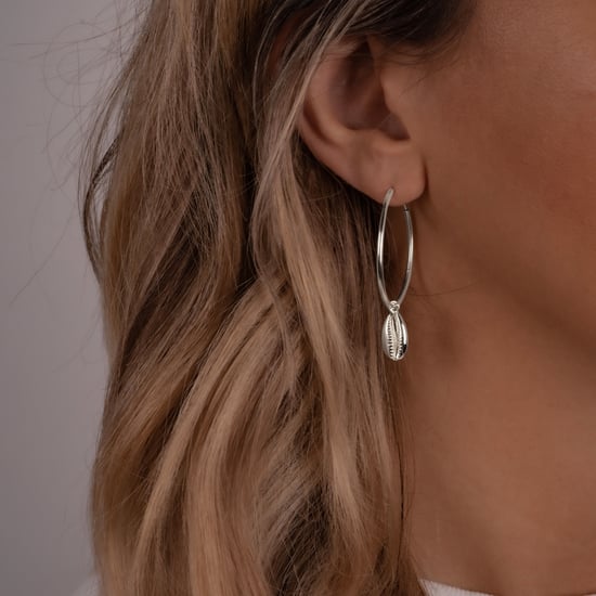 Hoop earring sterling silver Glanzstücke München