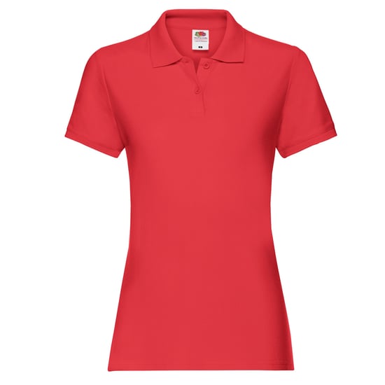 Fruit of the Loom Womens/Ladies Premium Polo Shirt (Red) - Image 1