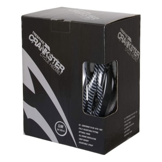 Trespass Adults Unisex Crankster Cycling Helmet