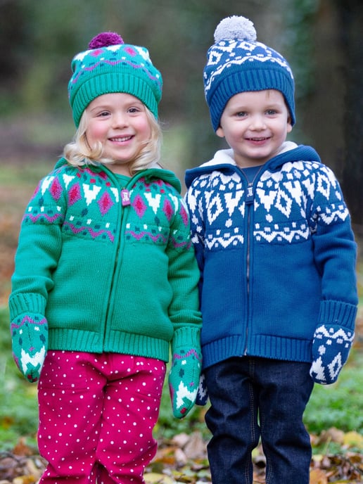 Kite Clothing Jurassic Hat And Mitts Jade