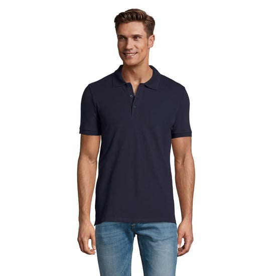 SOLS Heren Phoenix Poloshirt (Franse marine) - Image 1