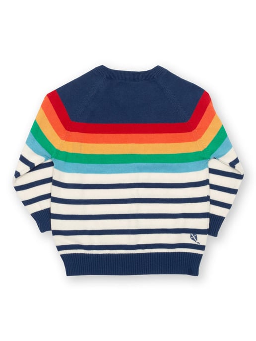 Kite Clothing Rainbow Stripe Jumper