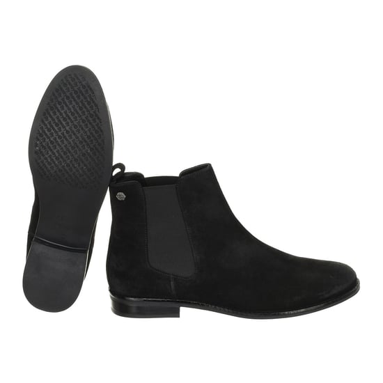 Velvet effect ankle boots with elastic bands WF200004A women