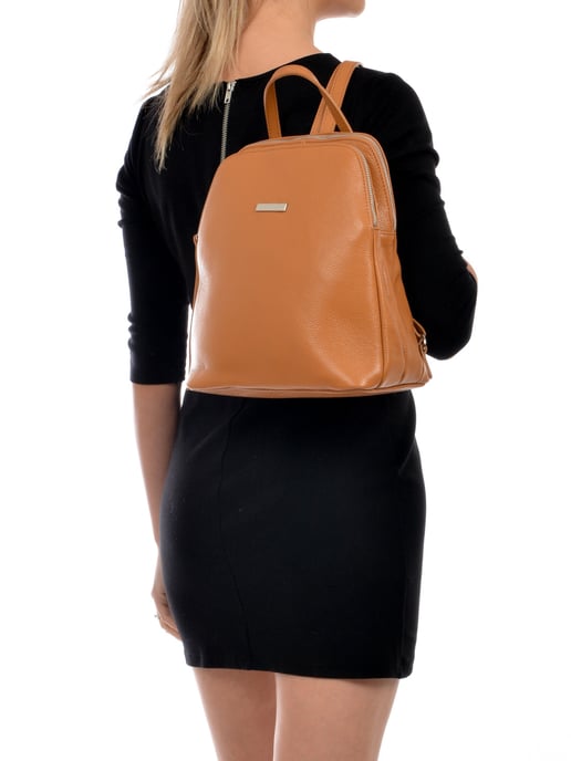 Anna Luchini SS22 AL 1512 Brown Leather Bag - Image 5