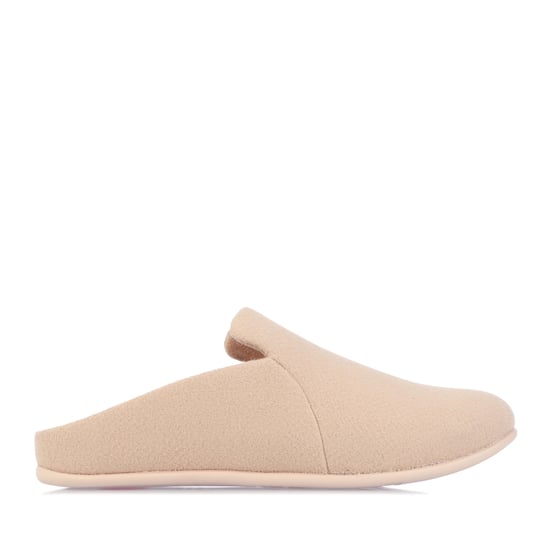 Fit Flop Chrissie II Haus vilten pantoffels voor dames, beige - Image 1
