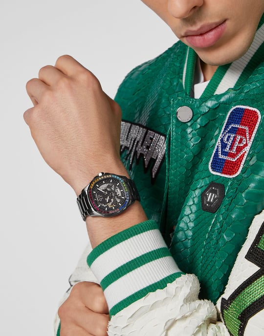 Philipp Plein $keleton $pectre Men's Black Watch PWRAA0823