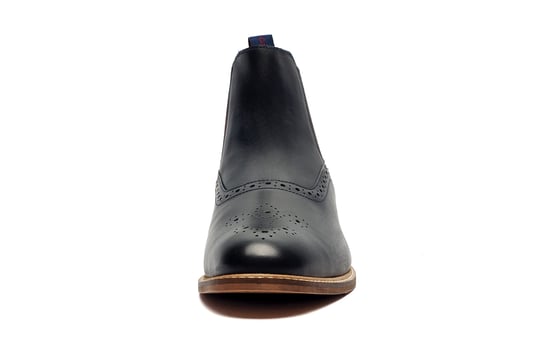 House of Cavani Moriarty Leather Memory Foam Mens Boots - Image 5