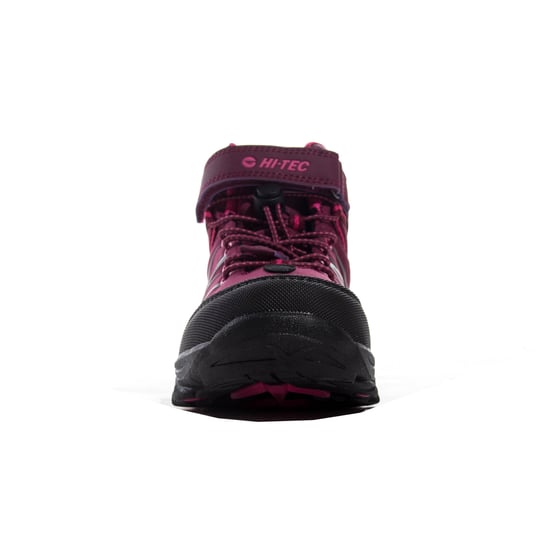 Hi-Tec Blackout Mid Polyester Soft Shell Meisjes Donkerroze/Fuchsia Wandelschoenen - Image 4