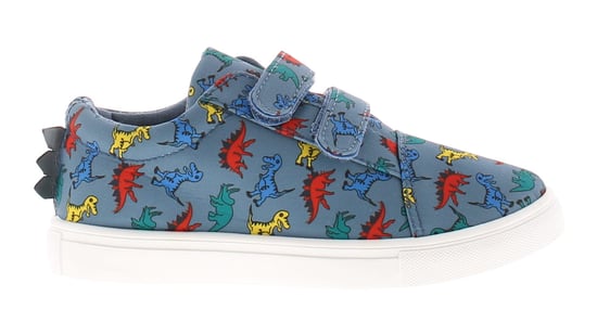 Chatterbox Younger Childrens Shoes Canvas Deano blue