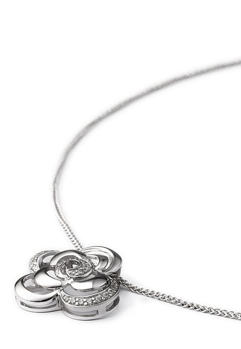 Orphelia Dames 925 Sterling Zilveren Ketting met Hanger - Zilver ZH-4864 - Image 3