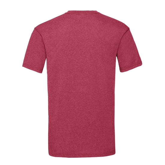 Fruit of the Loom Heren Valueweight T-Shirt (Vintage Heide Rood) - Image 2