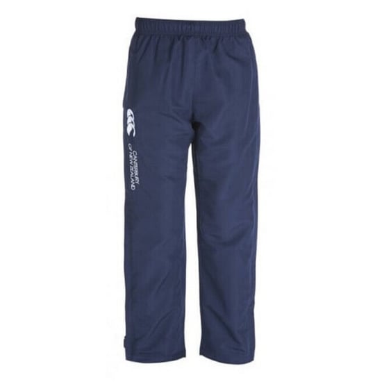 Canterbury Childrens/Kids Stadium Open Hem Jogging Bottoms (Navy/White)