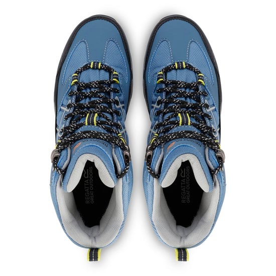 Regatta Womens/Ladies Samaris III Walking Boots (Coronet Blue/Lime Punch)