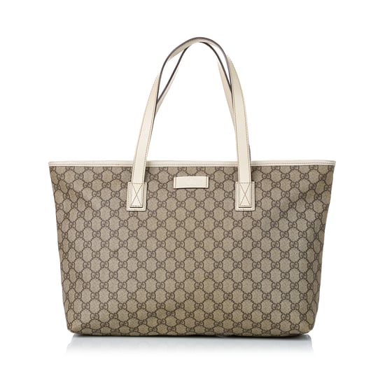 Vintage Gucci GG Canvas Tote Bag Brown