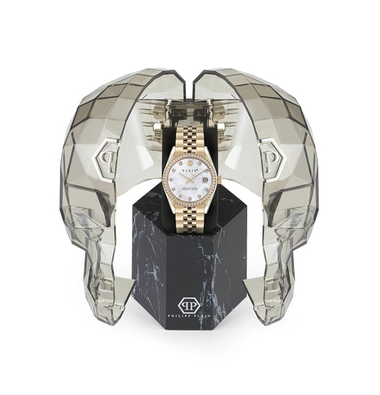 Philipp Plein Date Superlative Women's Gold Watch PWYAA0323 - Image 4