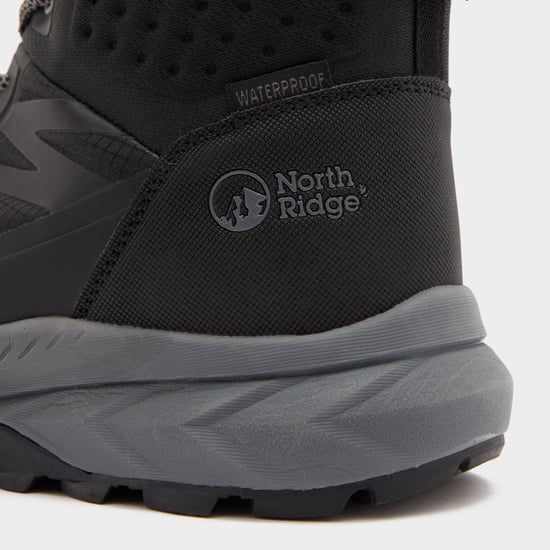 North Ridge Harlow Men's Waterproof Walking & Hiking Mid Boots with Ripstop Upper
