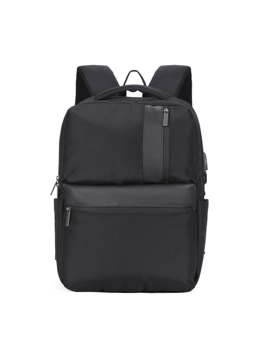 Aoking Backpack Unisex BLACK - Image 1